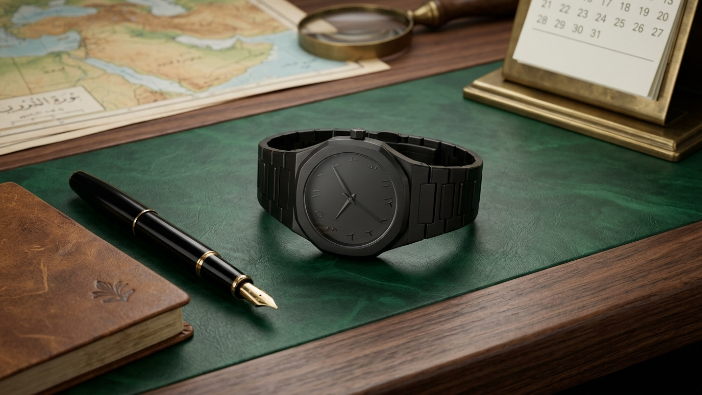 Black Arabic Aura Watch - Image 4