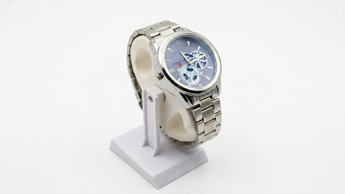 Baisheng Silver Skeleton Classic Watch - Image 3