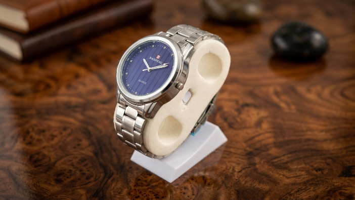 Baisheng Silver Skeleton Classic Watch - Image 4
