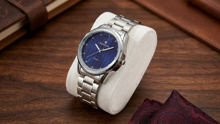 Baisheng Silver Skeleton Classic Watch - Image 5