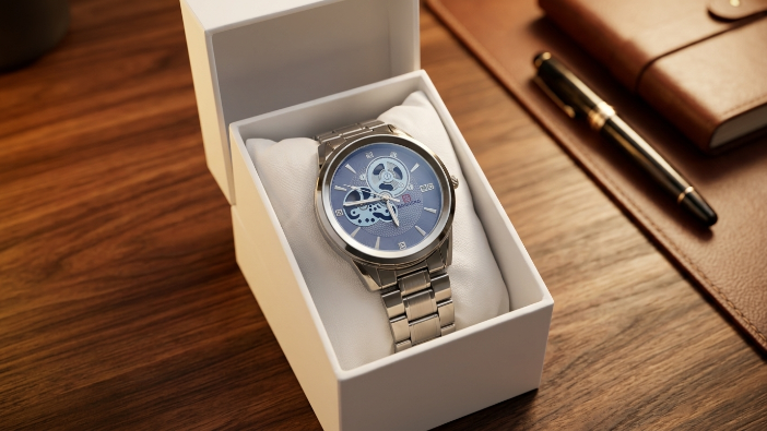 Baisheng Silver Skeleton Classic Watch - Image 6