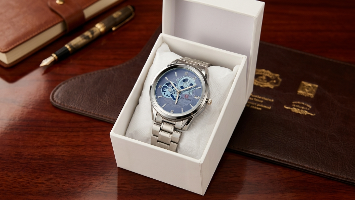Baisheng Silver Skeleton Classic Watch