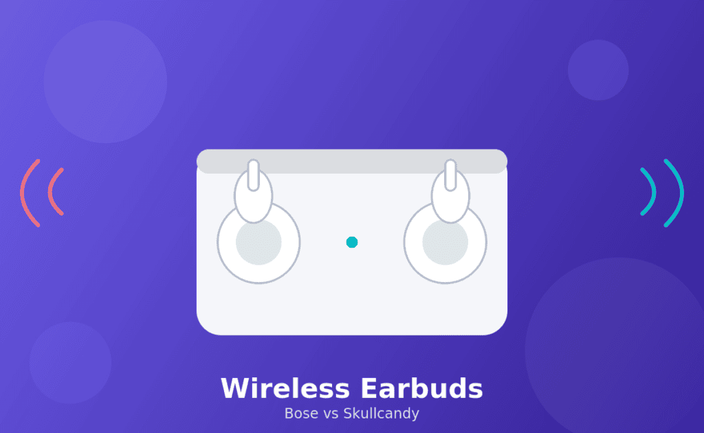 wireless earbuds — Bose vs Skullcandy