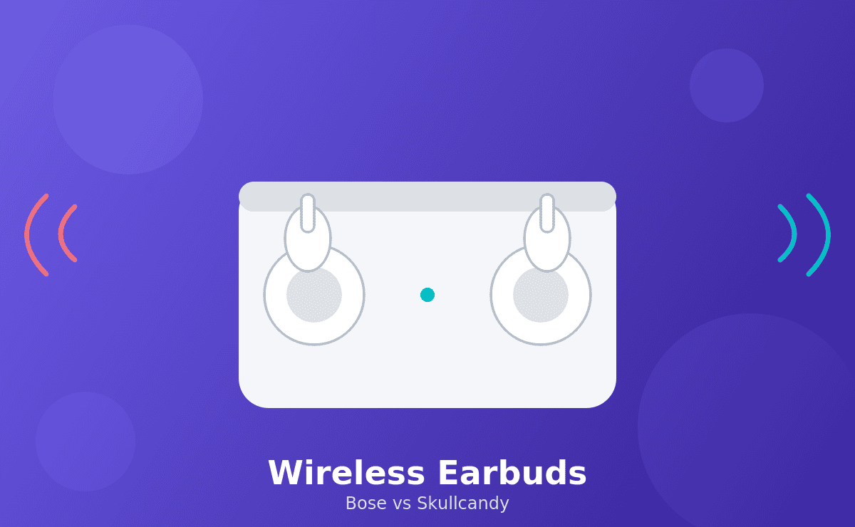 wireless earbuds — Bose vs Skullcandy
